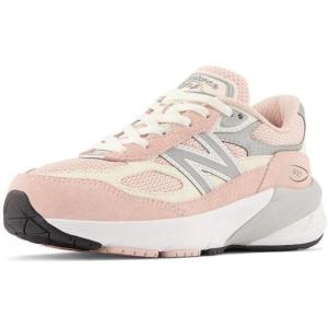 imageNew Balance Kids 990 V6 Laceup SneakerPink HazeWhite