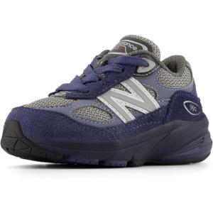 imageNew Balance Kids 990 V6 Laceup SneakerVintage IndigoArctic Grey