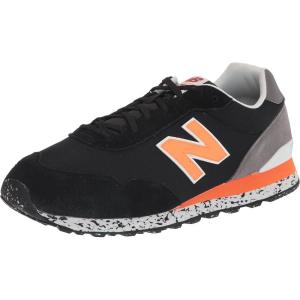 imageNew Balance Mens 515 V3 Classic SneakerBlackVibrant Orange