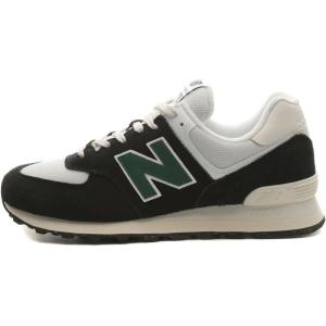 imageNew Balance Mens 574 Vulc Skate ShoeBlackWhiteMarsh Green