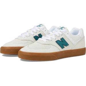 imageNew Balance Mens 574 Vulc Skate ShoeSea SaltVintage Teal