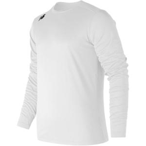 imageNew Balance Mens Baseball Tech Long SleeveWhite