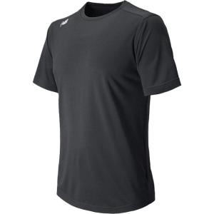imageNew Balance Mens Baseball Tech Short SleeveDark Heather