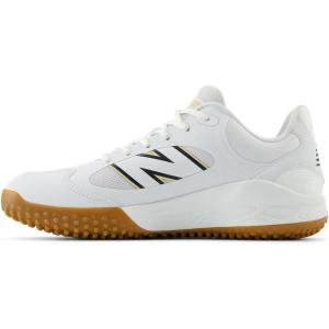 imageNew Balance Mens Fresh Foam 3000 V7 TurfTrainer Baseball ShoeWhiteBlack