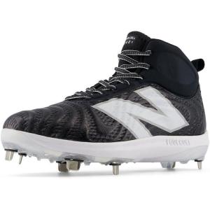 imageNew Balance Mens FuelCell 4040 V7 MidMetal Baseball ShoeBlackOptic White