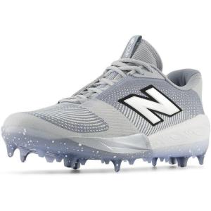imageNew Balance Mens FuelCell Comp V4 Baseball ShoeTeam Away GreyWhite