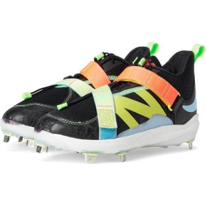 imageNew Balance Mens FuelCell Lindor V2 Metal Baseball ShoeBlackNeon Dragonfly