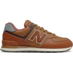 imageNew Balance Mens ML574 Rugby Collection Running shoeBrown