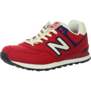 imageNew Balance Mens ML574 Rugby Collection Running shoeRed