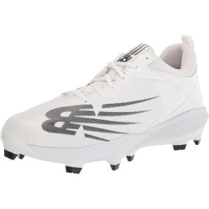 imageNew Balance Mens PL4040V6 Baseball and Softball Molded Cleat Royal  WhiteWhiteBlack