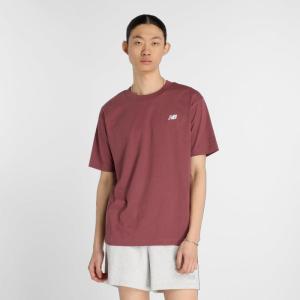 imageNew Balance Mens Sport Essentials Cotton TshirtWashed Burgundy