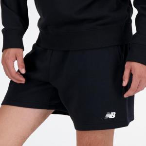 imageNew Balance Mens Sport Essentials Fleece Short 7quotBlack