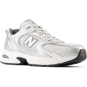 imageNew Balance MensWomens Sneakers OxfordGrey MatterSilver MetallicM