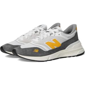 imageNew Balance Unisex Adult 997R SneakersCastlerockWhiteMarmalade