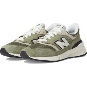 imageNew Balance Unisex Adult 997R SneakersDark OlivineSea Salt