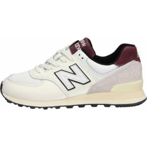 imageNew Balance UnisexAdult 574 V2 All Day SneakerWhiteBurgundy