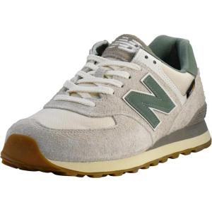 imageNew Balance UnisexAdult 574 V2 SneakerCalciumNew Spruce