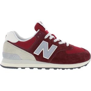 imageNew Balance UnisexAdult 574 V2 SneakerRedBrown