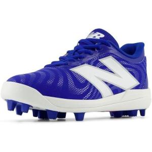 imageNew Balance UnisexChild 4040 V7 RubberMolded Baseball ShoeTeam RoyalOptic White