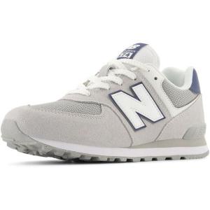 imageNew Balance UnisexChild 574 V1 Essentials Comfort Laceup SneakerBrighton GreyNb Navy