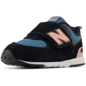 imageNew Balance UnisexChild 574 V1 Season Newb Hook and Loop SneakerBlackOmega Pink
