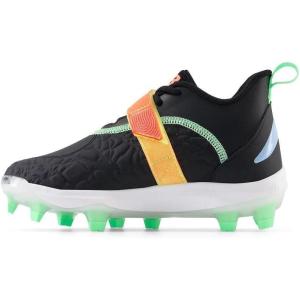 imageNew Balance UnisexChild Lindor V2 Baseball ShoeBlackNeon Dragonfly