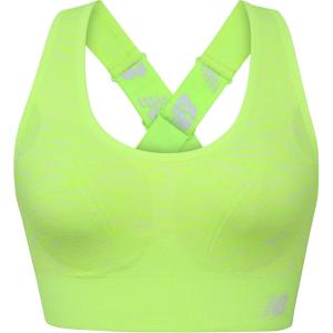 imageNew Balance Womens Seamless High Impact Sports Bra with Adjustable Wide Straps and Removal PadsHilite