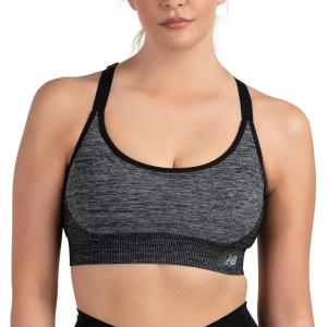 imageNew Balance Womens Seamless Medium Padded Cami Sports Bra Workout Yoga Top Sostn DeportivoBlack
