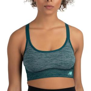 imageNew Balance Womens Seamless Medium Padded Cami Sports Bra Workout Yoga Top Sostn DeportivoTornado