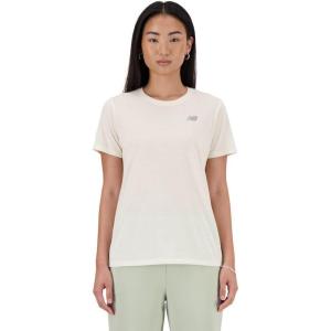 imageNew Balance Womens Sport Essentials Heathertech TShirtLinen Heather