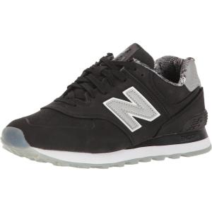imageNew Balance Womens WL574 Luxe Rep SneakerBlackBlack