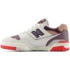 imageNew Balance 550 Mens SneakersSea SaltReflectionFaded PlumBlast Red
