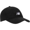 imageNew Balance Adult Womens 6 Panel Unstructured Lightweight Adjustable Classic Twill Casual Baseball Dad HatBlack