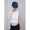 imageNew Balance Adult Womens 6 Panel Unstructured Lightweight Adjustable Classic Twill Casual Baseball Dad HatNavy
