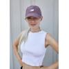 imageNew Balance Adult Womens 6 Panel Unstructured Lightweight Adjustable Classic Twill Casual Baseball Dad HatPurple