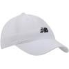 imageNew Balance Adult Womens 6 Panel Unstructured Lightweight Adjustable Classic Twill Casual Baseball Dad HatWhite