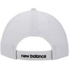 imageNew Balance Adult Womens 6 Panel Unstructured Lightweight Adjustable Classic Twill Casual Baseball Dad HatWhite