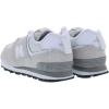 imageNew Balance BabyBoys 574 V1 Polo SneakerGreyWhitegrey