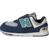 imageNew Balance BabyBoys 574 V1 Season Newb Hook and Loop SneakerNb NavySlate Gray