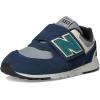 imageNew Balance BabyBoys 574 V1 Season Newb Hook and Loop SneakerNb NavySlate Gray