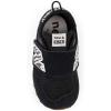 imageNew Balance BabyGirls 574 Newb V1 Animal Hook and Loop SneakerBlackWhite