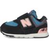 imageNew Balance BabyGirls 574 V1 Season Newb Hook and Loop SneakerBlackOmega Pink