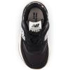 imageNew Balance Boys 997h Bungee Lace SneakersBlackSea SaltWhite