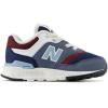 imageNew Balance Boys 997h Bungee Lace SneakersDark Arctic GreyNb NavyMercury Red