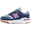 imageNew Balance Boys 997h Bungee Lace SneakersNb NavyScorpioArctic Grey