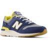 imageNew Balance Boys 997h Bungee Lace SneakersNb NavyVintage IndigoGinger Lemon