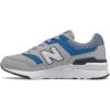 imageNew Balance Boys 997h Bungee Lace SneakersRain CloudLaser Blue
