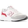 imageNew Balance Boys 997h Bungee Lace SneakersWhiteTeam RedRaincloud