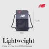 imageNew Balance Drawstring Backpack Sports Cinch Gym Bag with Shoe Compartment Navy 175 InchGrey
