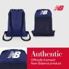 imageNew Balance Drawstring Backpack Sports Cinch Gym Bag with Shoe Compartment Navy 175 InchNavy